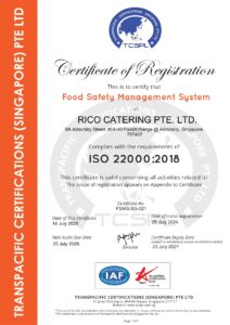 FSMS-SG-021 - Rico Catering Pte Ltd ISO22000 Certifcate (2025)_page-0001