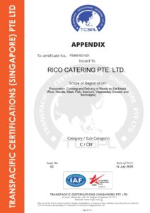 FSMS-SG-021 - Rico Catering Pte Ltd ISO22000 Certifcate (2025)_page-0002