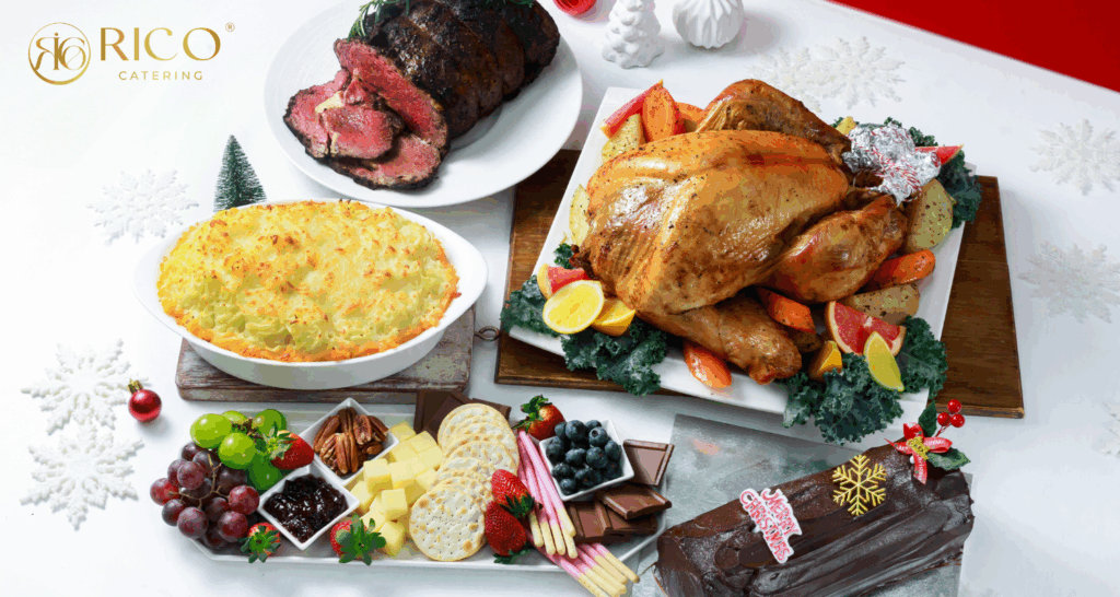 halal christmas buffet catering